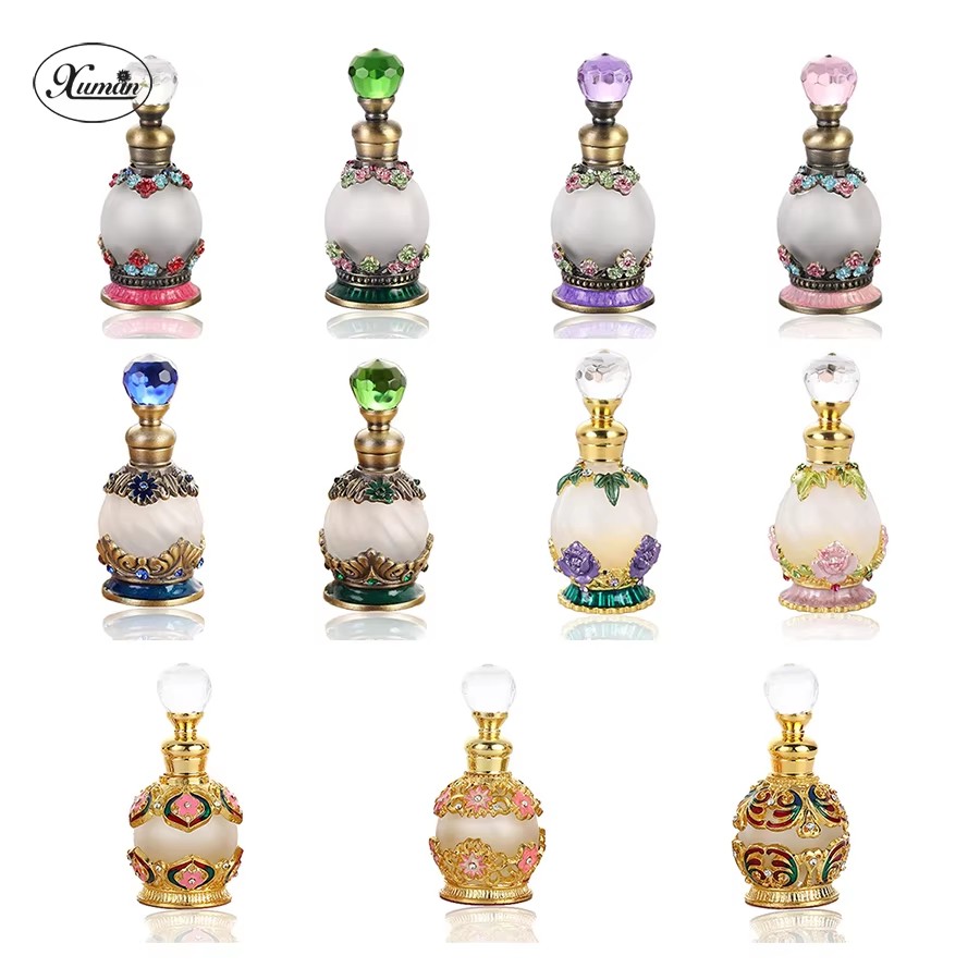 Perfume Fragrance Attar - 15 مللي البرقوق الفاوانيا عباد الشمس