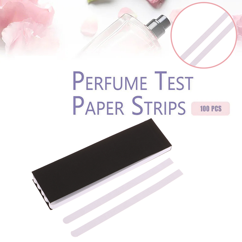 Perfume Fragrance Tester - 100 قطعة الروائح العطر ورق اختبار