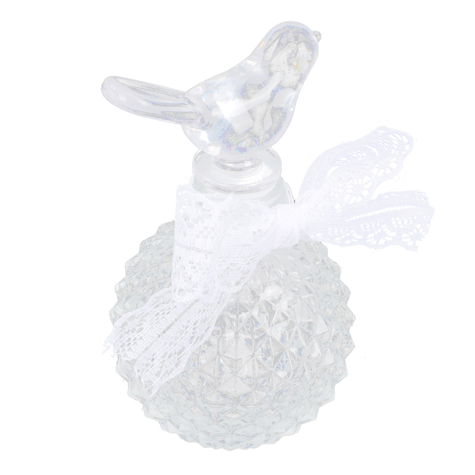 زجاجة عطر زجاجية شفافة منقوشة  - مراجعة Perfume Home Fragrance وسعره