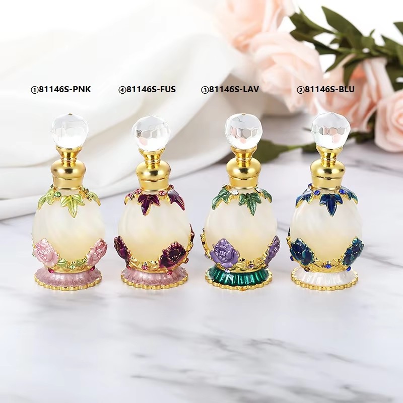 15 مللي البرقوق الفاوانيا عباد - مراجعة Perfume Fragrance Attar وسعره