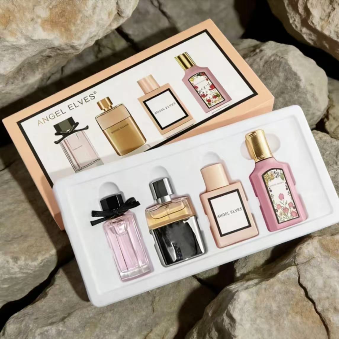 مجموعة هدايا عطور نسائية 4 في  - مراجعة Perfume Fragrance Price وسعره
