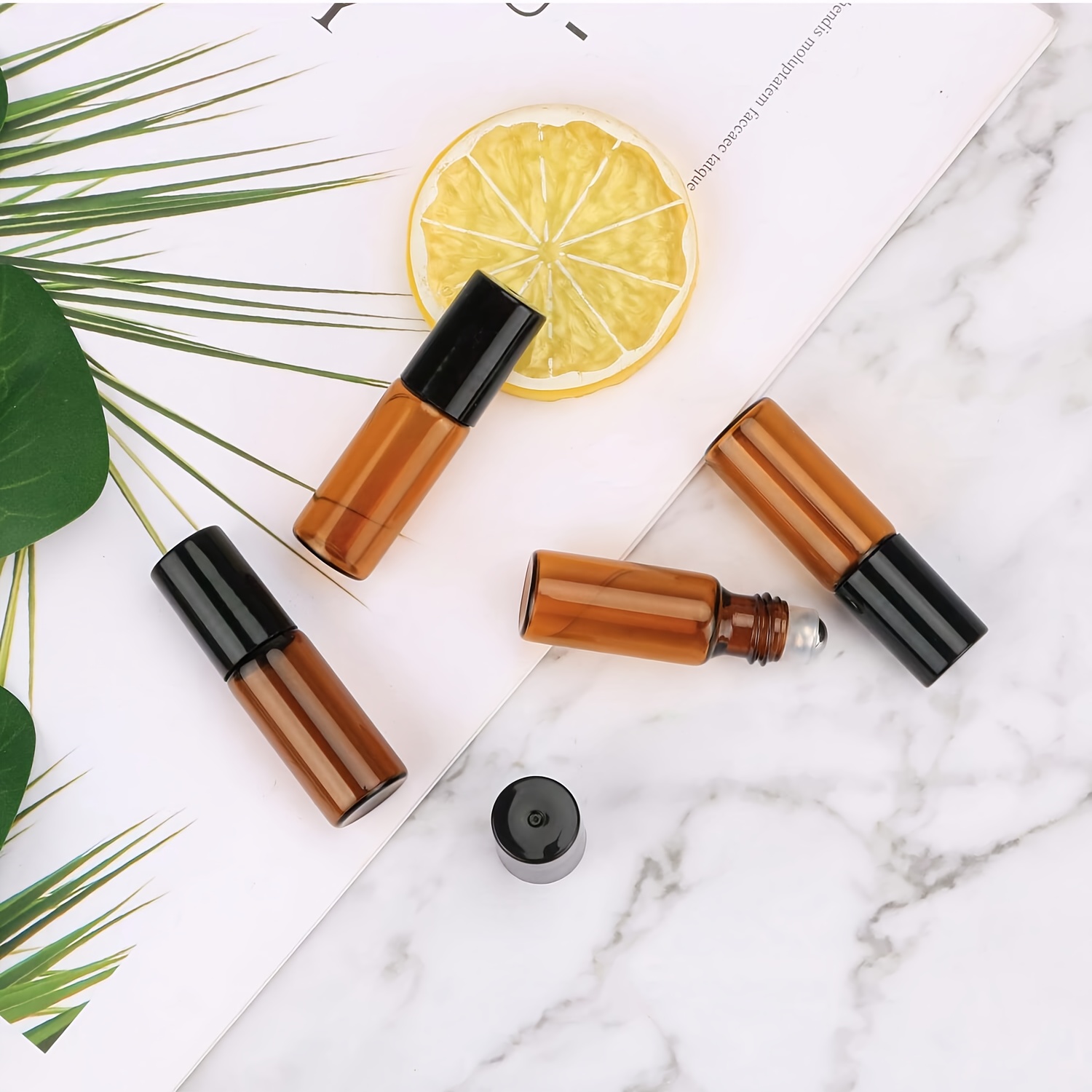 5/10 قطعة 5/10 مللي العنبر الز - مراجعة Attar Oil Roll On وسعره