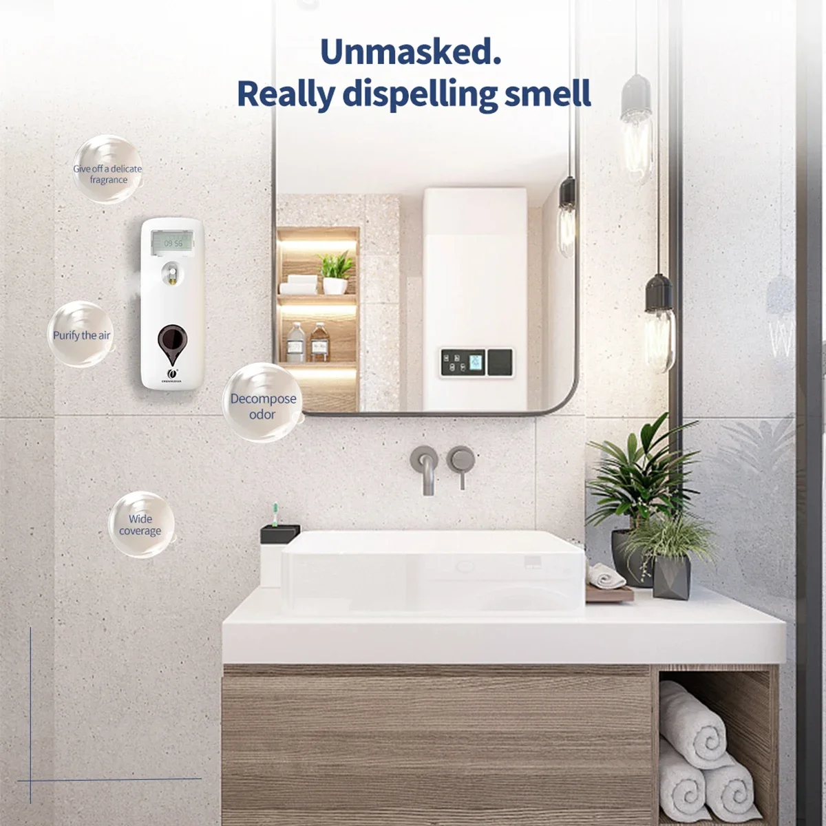 موزع هواء سائل مركب على الحائط - مراجعة Perfume Fragrance For Room وسعره