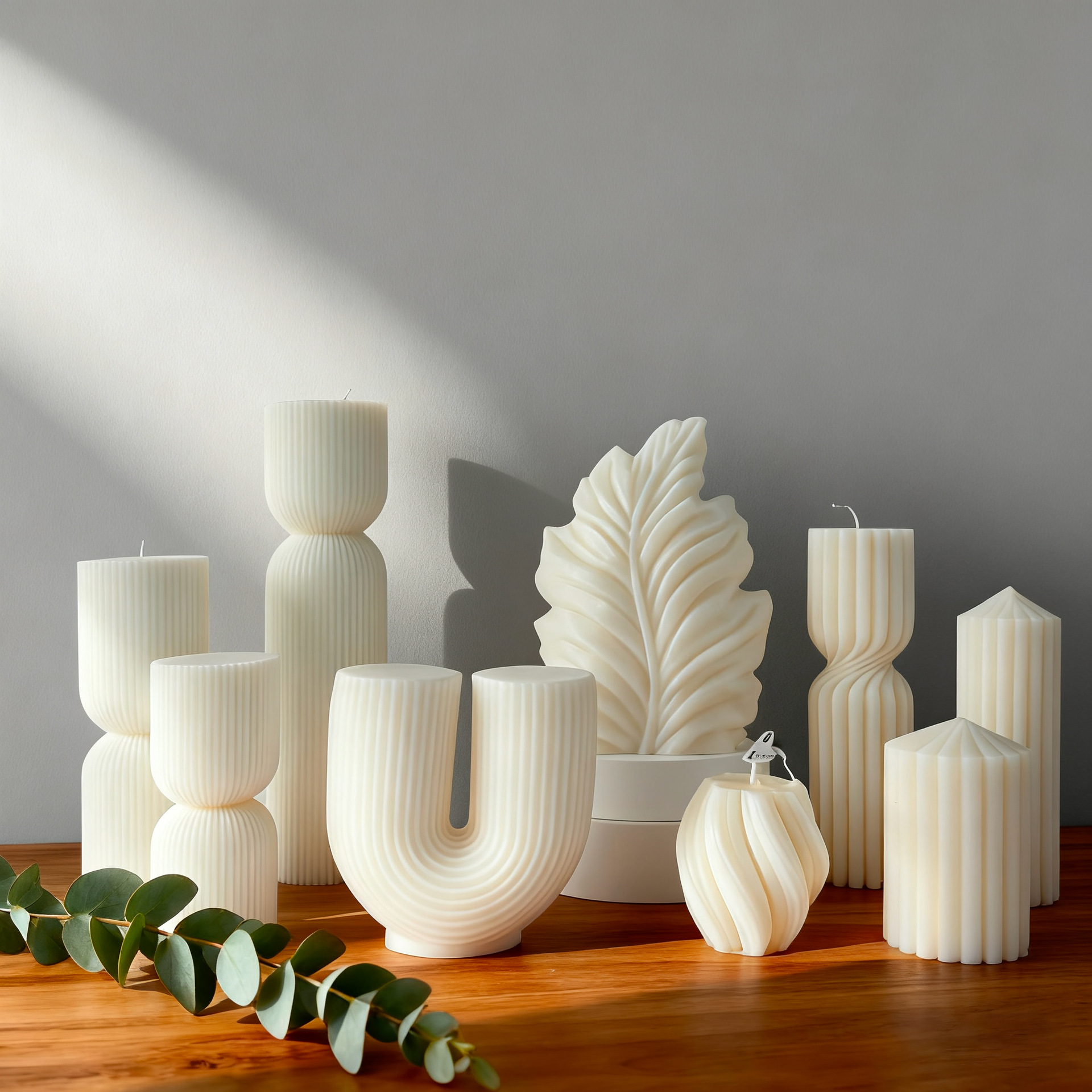 شمعة معطرة بيضاء بتصميم اسكندن - مراجعة Perfume Home Fragrance وسعره