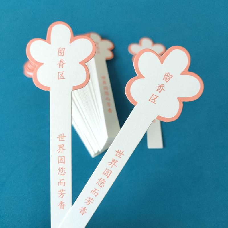 10 أوراق على شكل زهرة لاختبار  - مراجعة Perfume Fragrance Tester وسعره