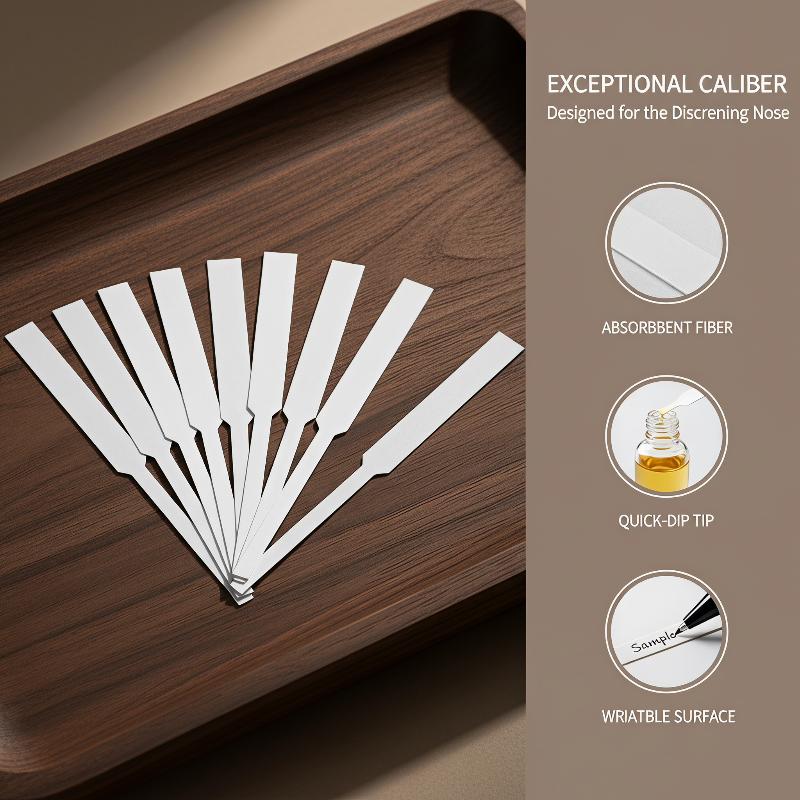 100 ورقة من شرائح اختبار العطو - مراجعة Perfume Home Fragrance وسعره